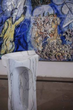 Bénitier, église, Plateau d'Assy 18 février 2026