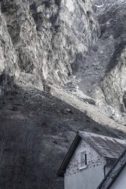 Au gré des cieux Eboulements près d'un village Vénosc (38) 9 février 2026