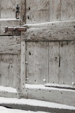 La porte du passé Portail de grange Besse, 13 février 2026