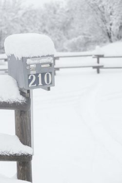 Village, Alpes février 2026