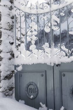 Village, Alpes février 2026