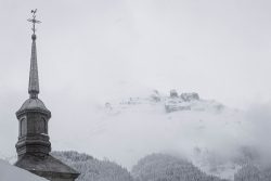 Village, Alpes février 2026