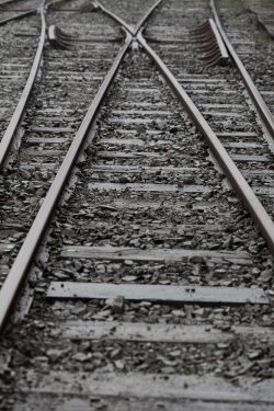 Voies ferrées, La Meilleraie Tillay, décembre 2025