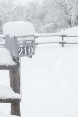Village, Alpes février 2026
